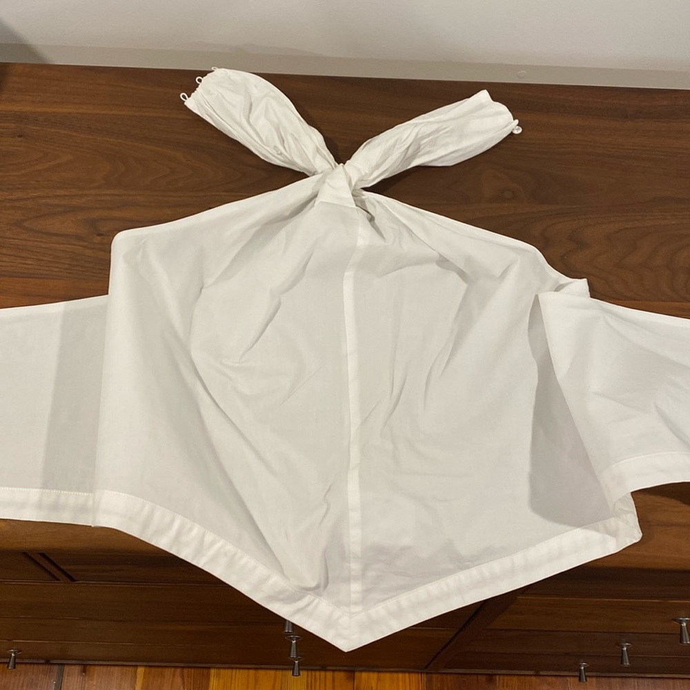 Anine Bing Handkerchief Halter Blouse